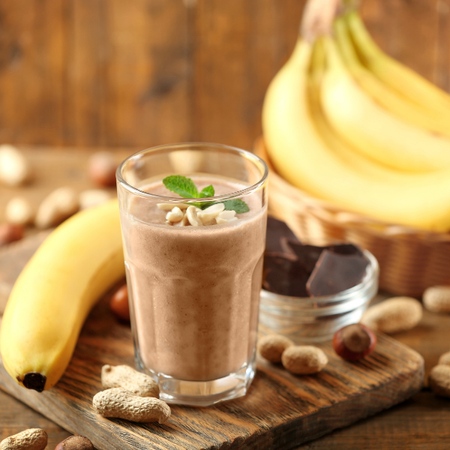 Belly-Filling Banana Nut Smoothie recipe