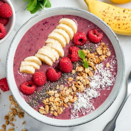 Berry Banana Smoothie Bowl recipe