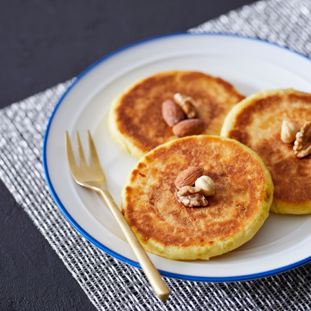 Fluffy Almond Pancakes recipe