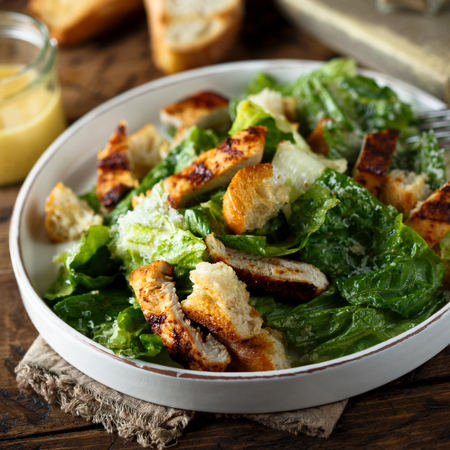 Grilled Chicken Caesar Salad recipe