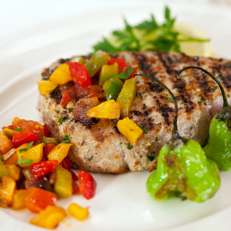 Grilled Tuna Salad recipe