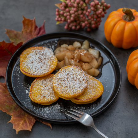 Luxurious Paleo Pumpkin Pancakes recipe