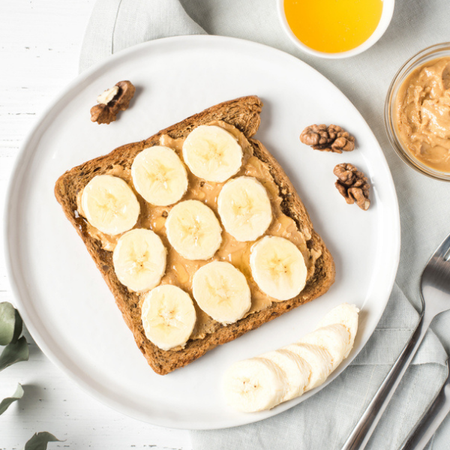 Peanut Butter Banana Toast recipe