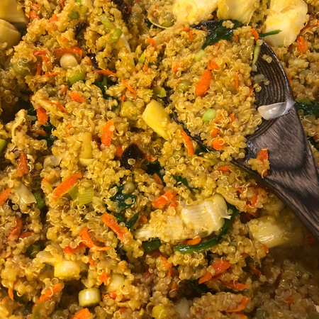 Quinoa and Vegetable Stir Fry recipe