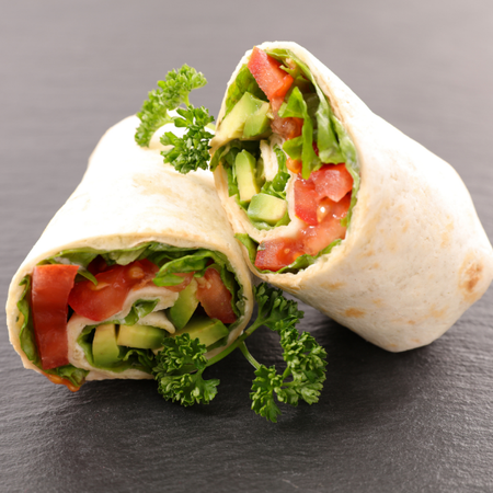 Turkey and Veggie Wrap recipe