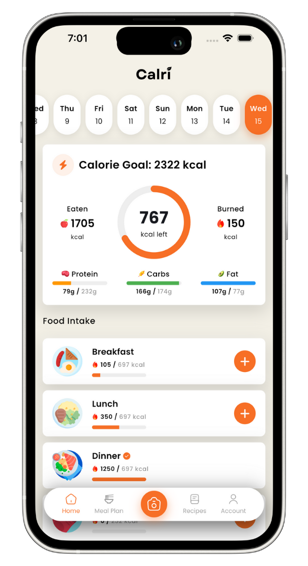 Calorie Tracker APP
