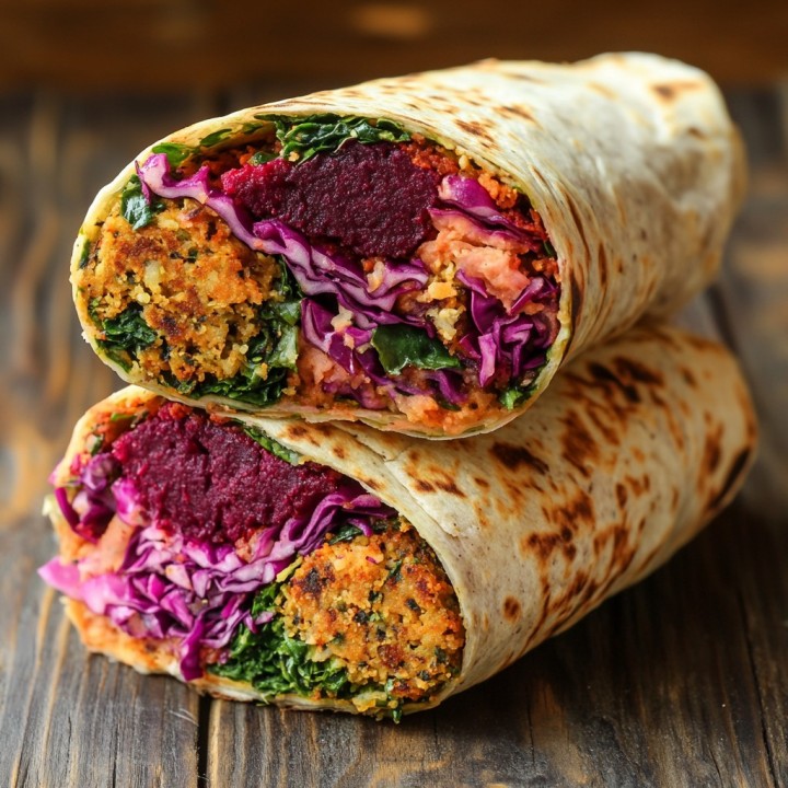 Crunchy Vegetable Wraps recipe