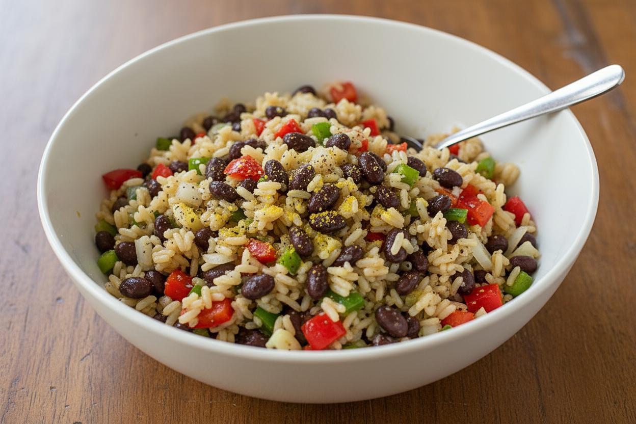 Black Bean and Rice Salad recipe