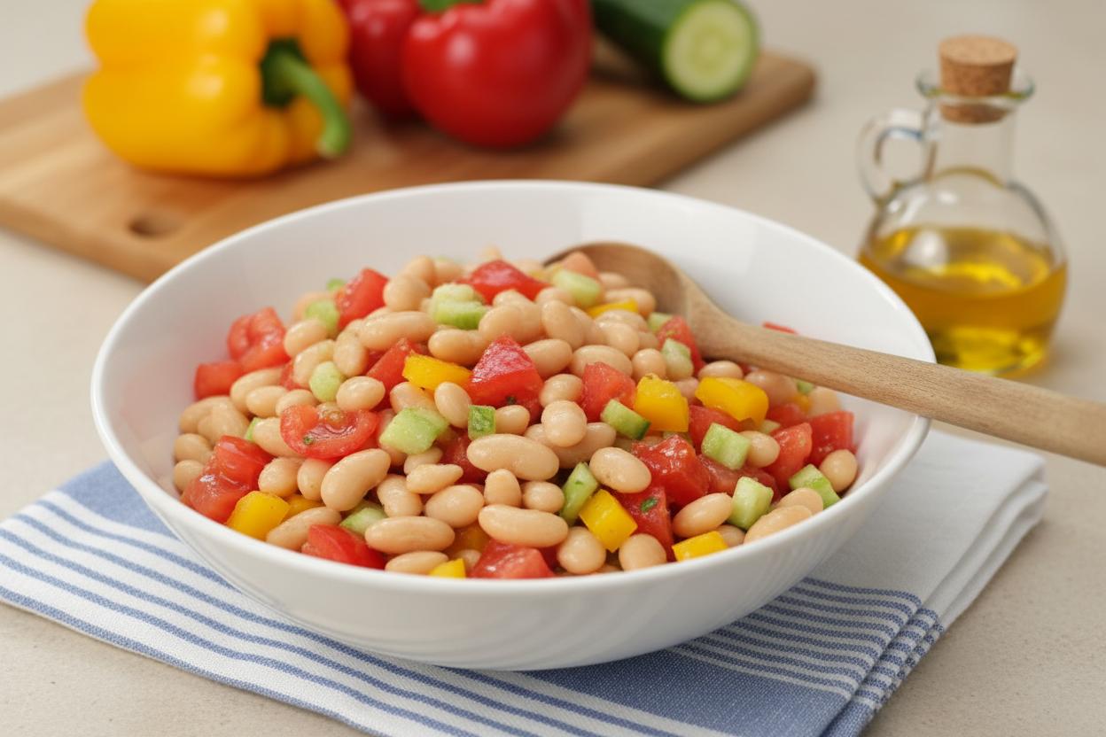 Garden Cannellini Bean Salad recipe