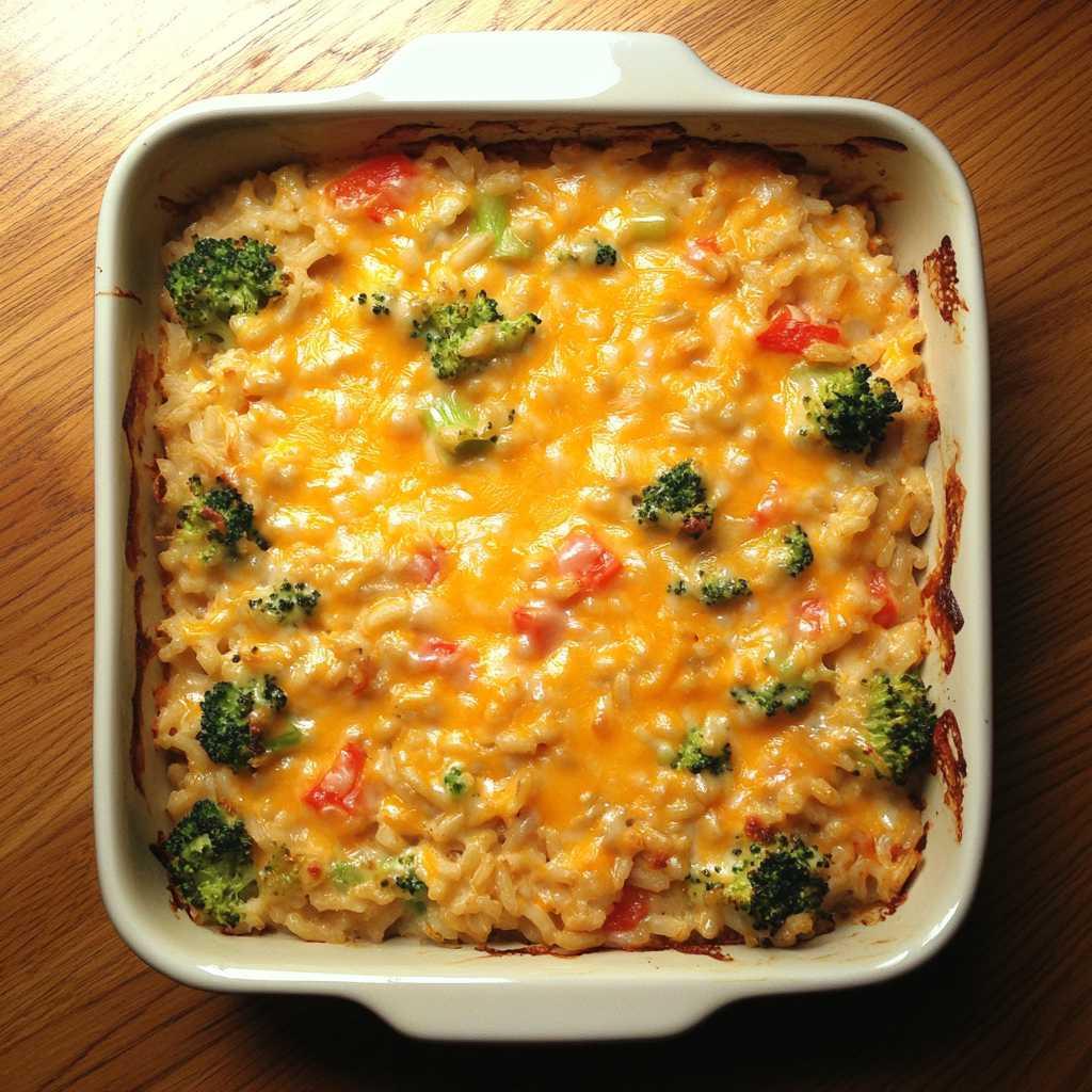 Broccoli Rice Casserole recipe