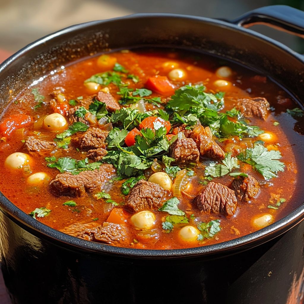 Beef Pozole Soup recipe