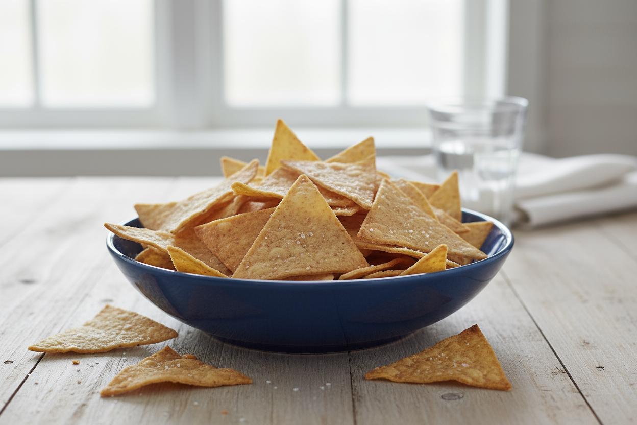 Baked Tortilla Chips recipe