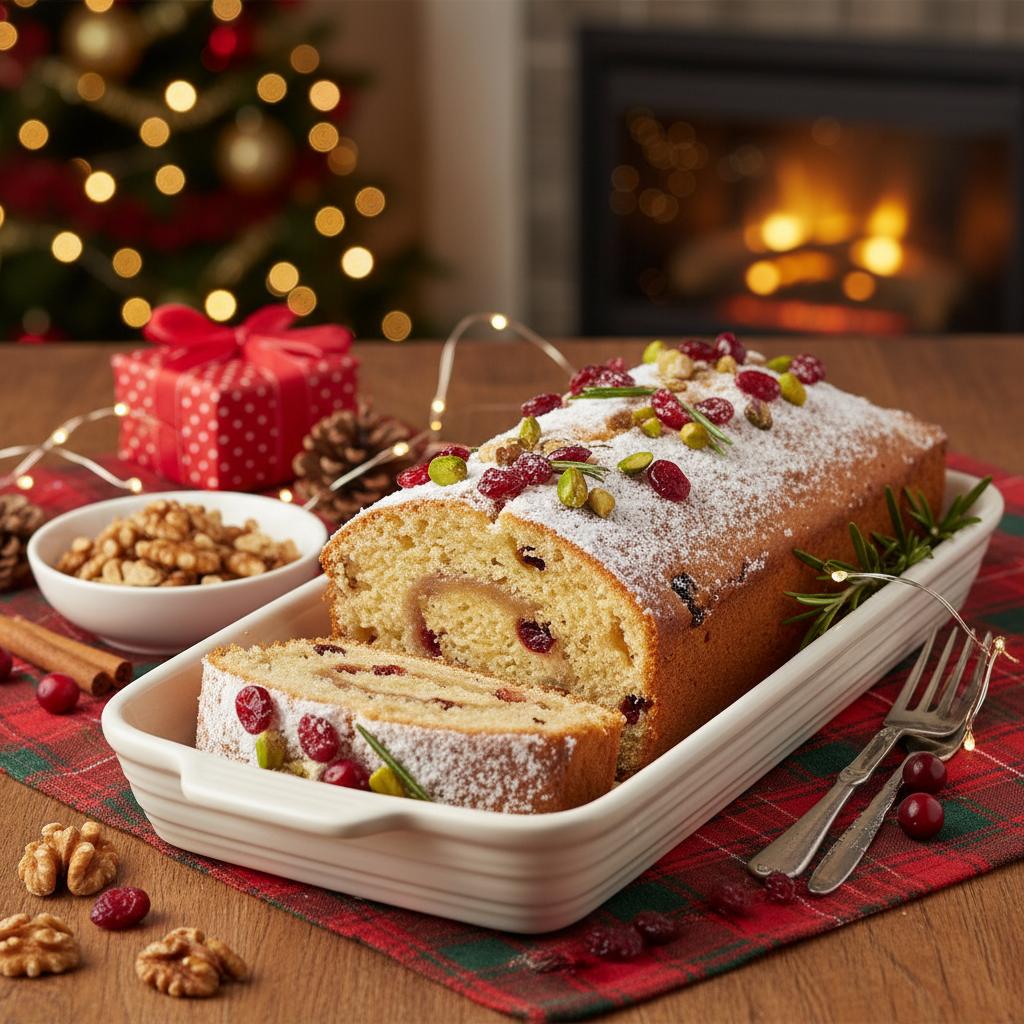 Christmas Applesauce Cake Roll recipe