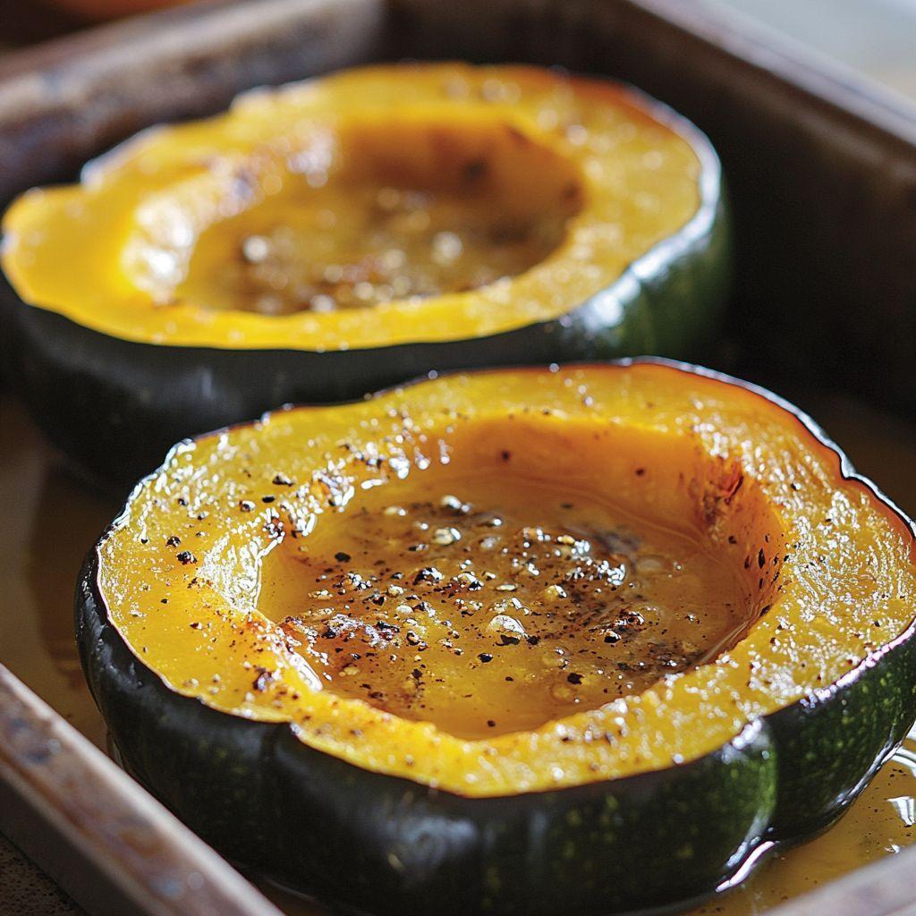 Easy Baked Acorn Squash recipe