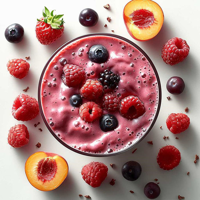 Berry Nectarine Smoothie recipe
