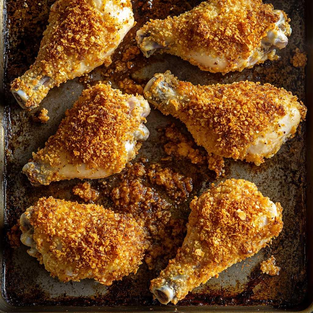 Crispy Oven-Fried Chicken recipe