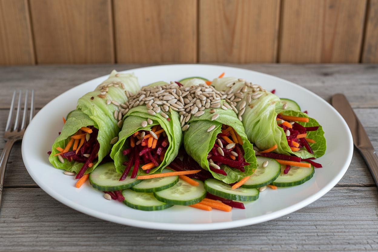 Leaf Finger Salad recipe