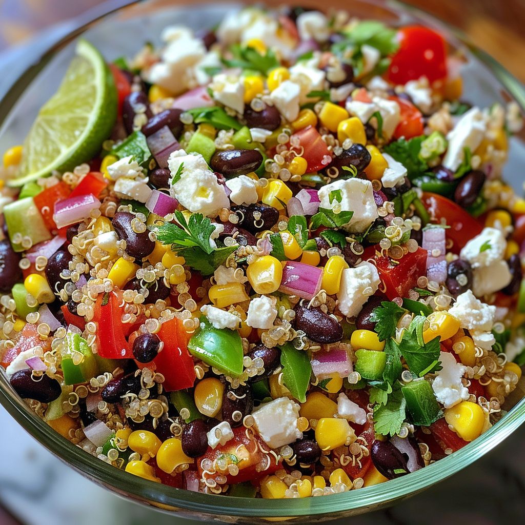 Blueberry Lemon Quinoa Rice recipe