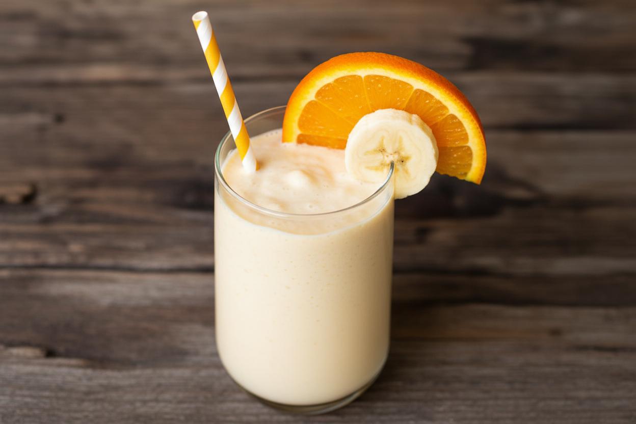 Orange Banana Frosty recipe
