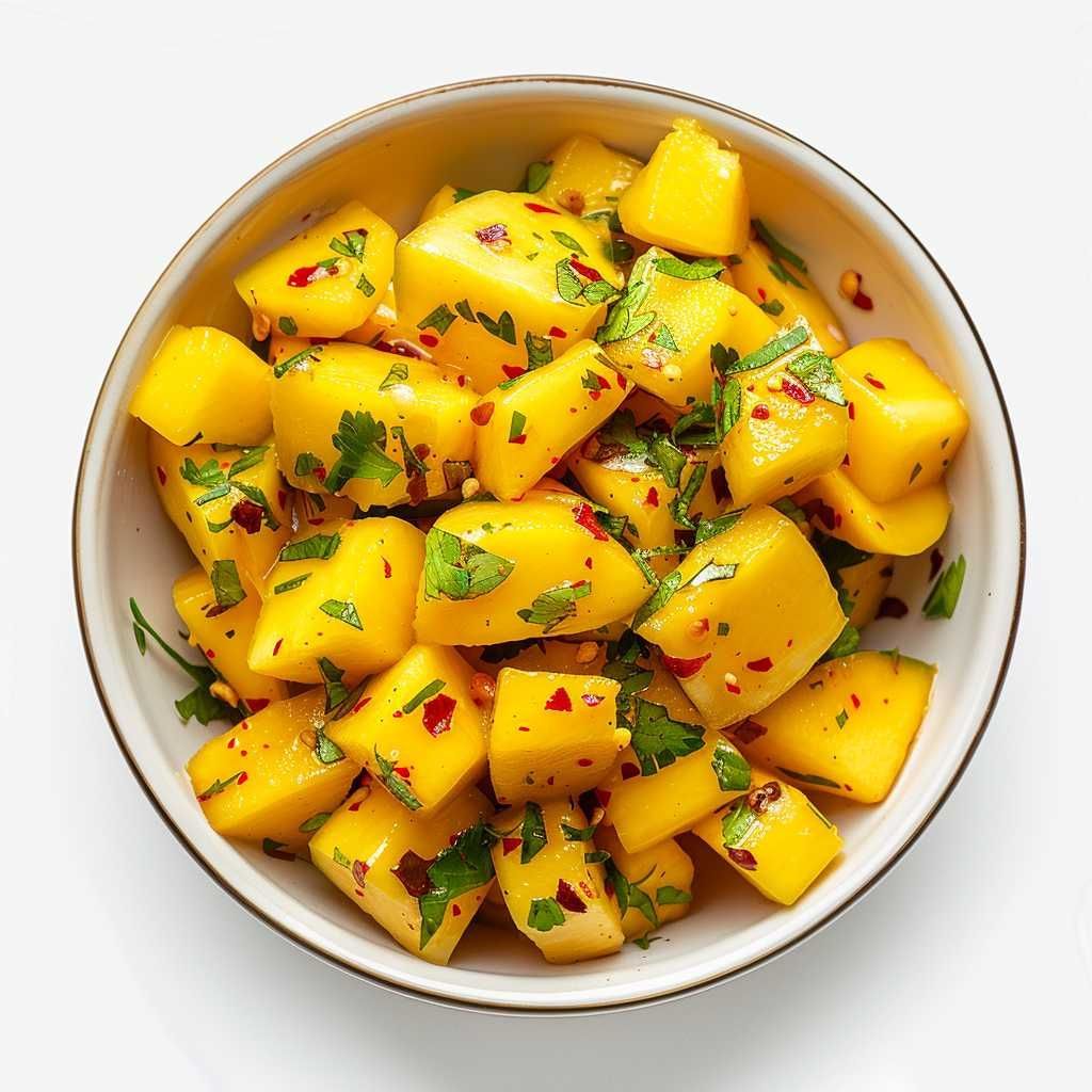 Spicy Mango Salad recipe