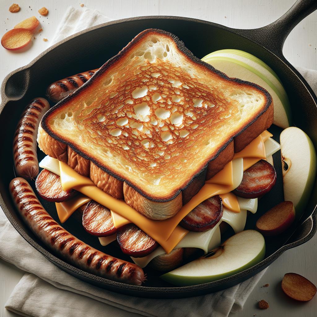 Vermont Style Grilled Cheese recipe