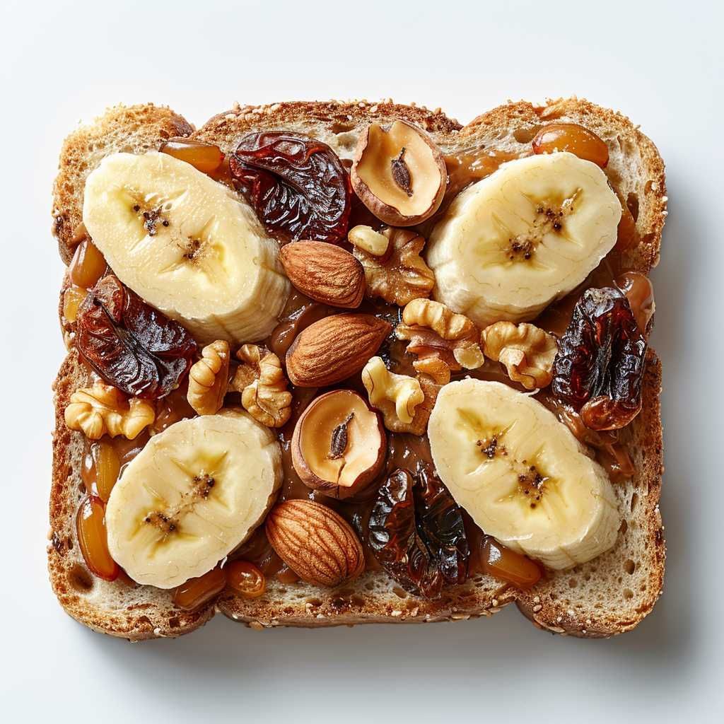 Fruit and Nut Sandwich recipe