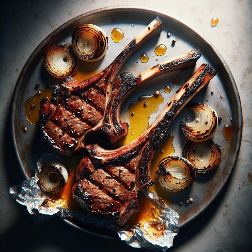 Simple Grilled Lamb Chops recipe