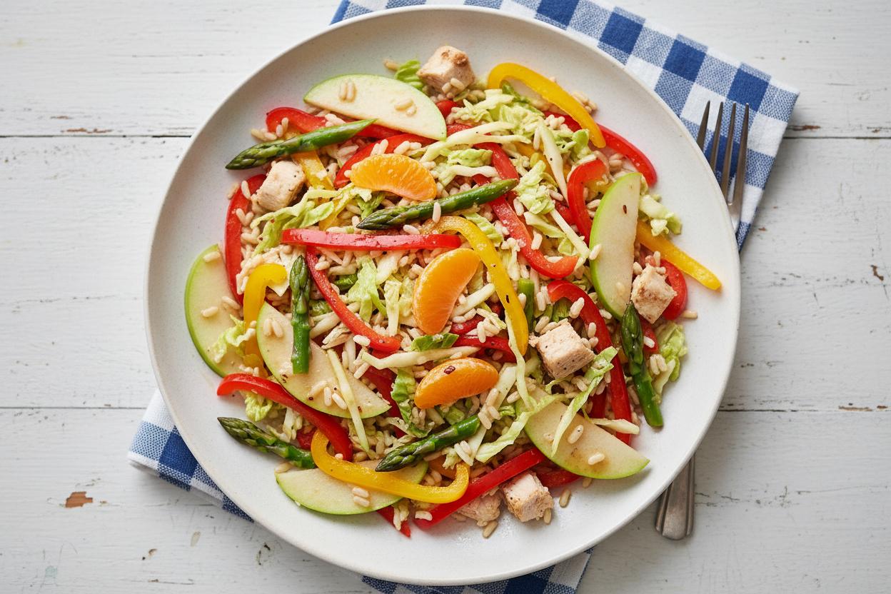 Bell Pepper and Apple Coleslaw recipe