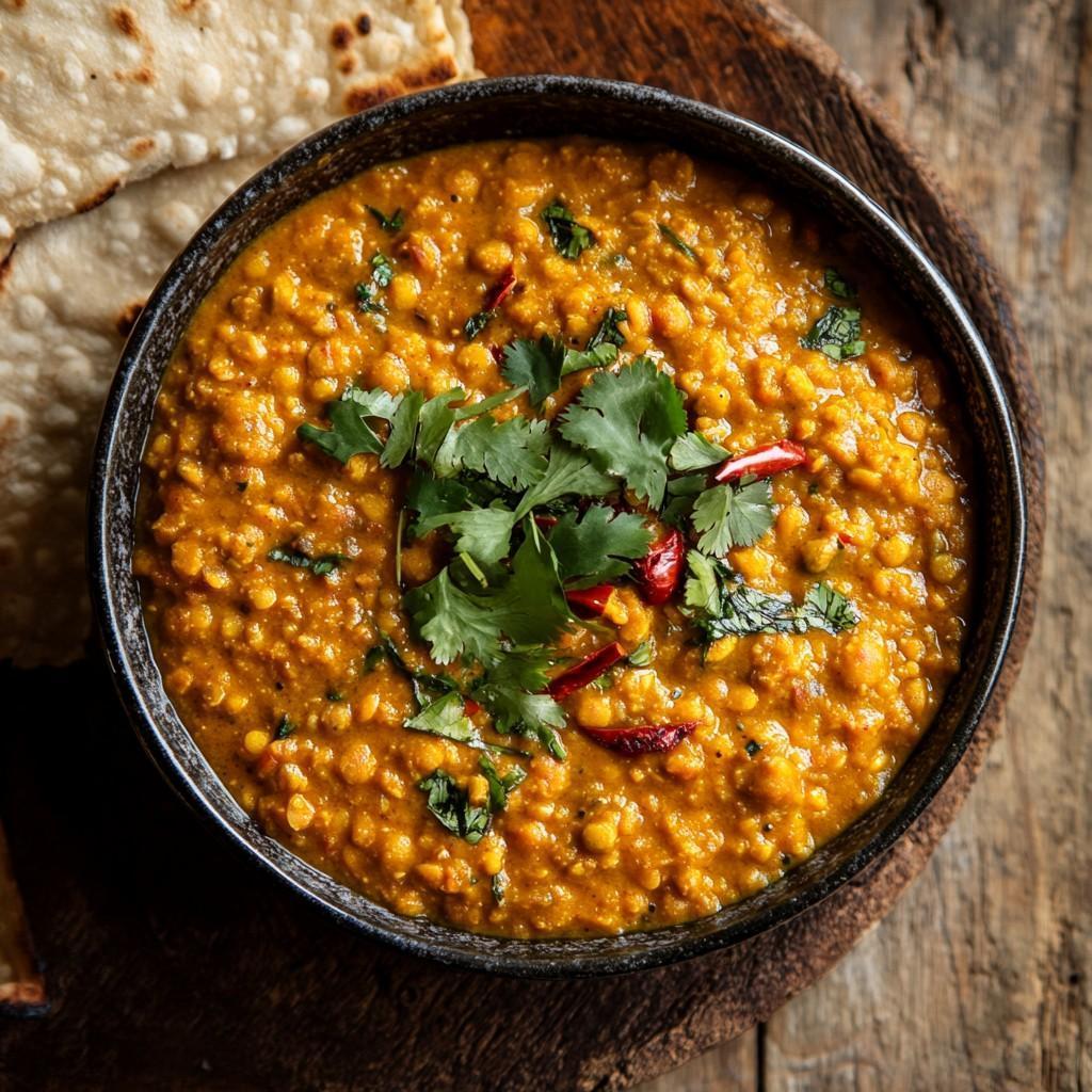 Masoor Dal (Red Lentils with Onion) recipe