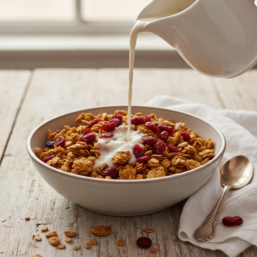 Crunchy Spelt Cereal recipe