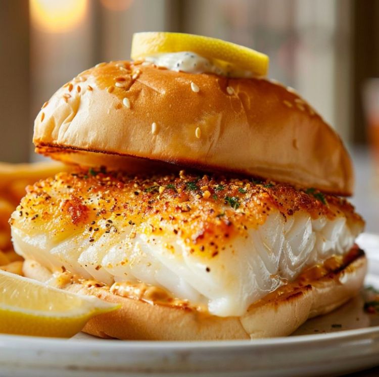 Baked Fish Sandwiches recipe