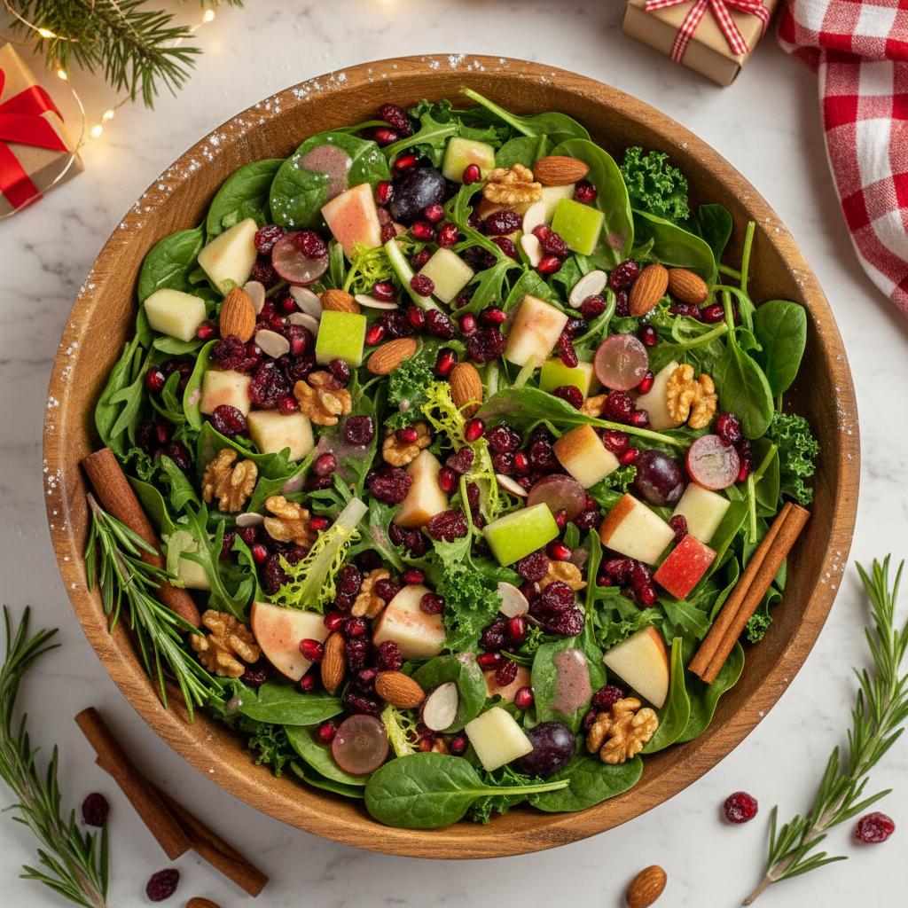 Christmas Berry Energy Salad recipe