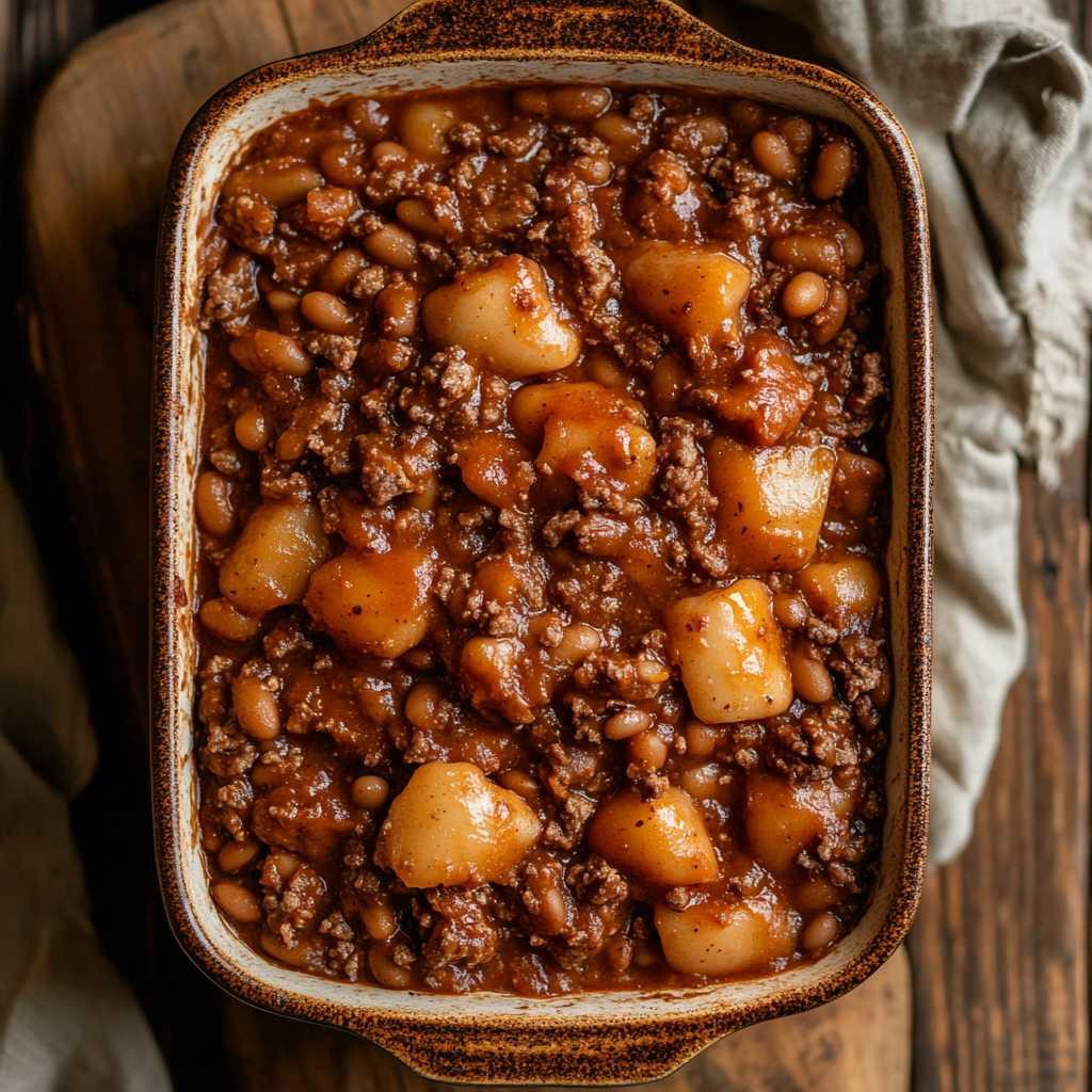 Full of Beans Hot Dish recipe