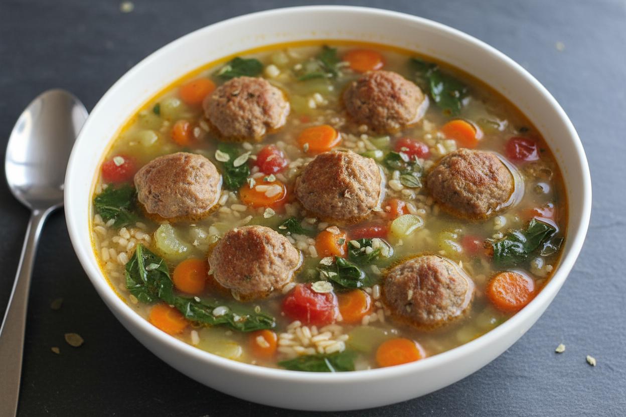 Meatball Soup recipe