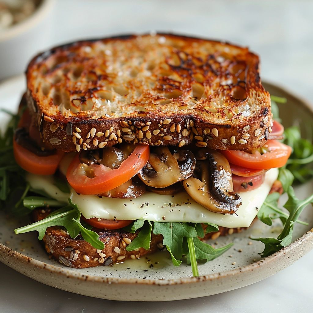 Mushroom Sandwich recipe