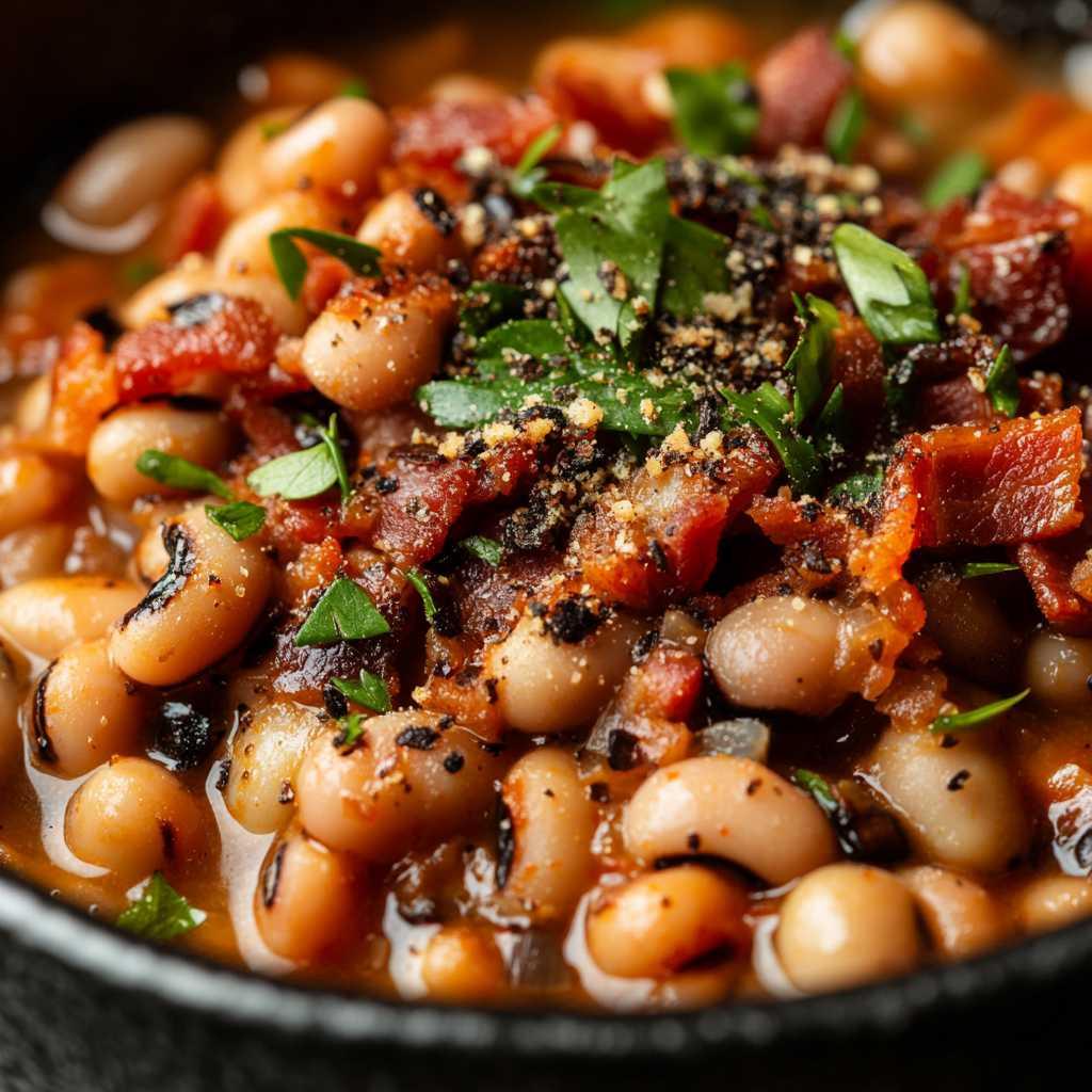 Quick and Healthy Black-Eyed Peas recipe