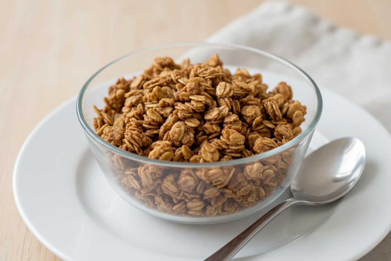Cinnamon Vanilla Granola recipe