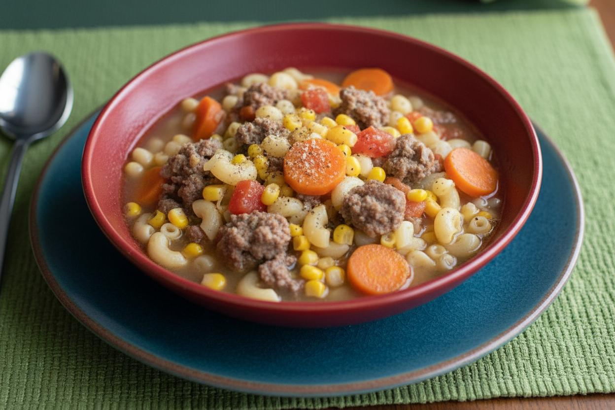 Beef and Vegetable Soup recipe