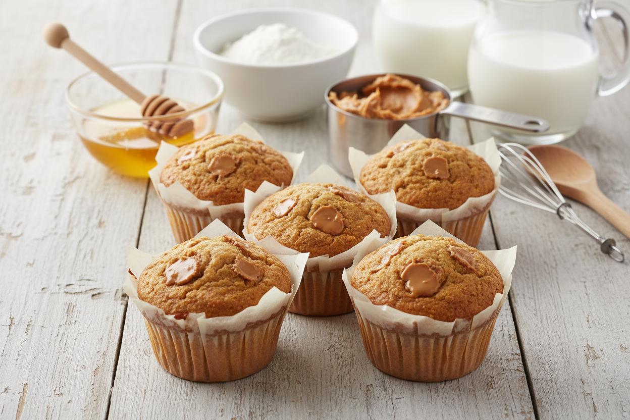 Peanut Butter Muffins recipe