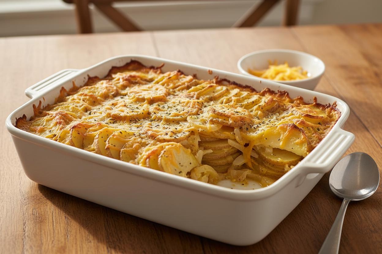Quick and Easy Potato Casserole recipe