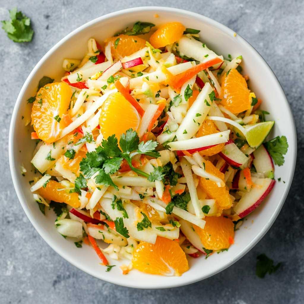 Tangy Jicama Slaw recipe