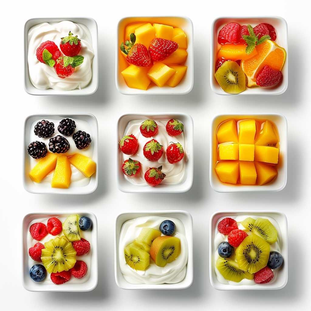 Fresh Fruit Medley with Mango and Honey Yoghurt recipe