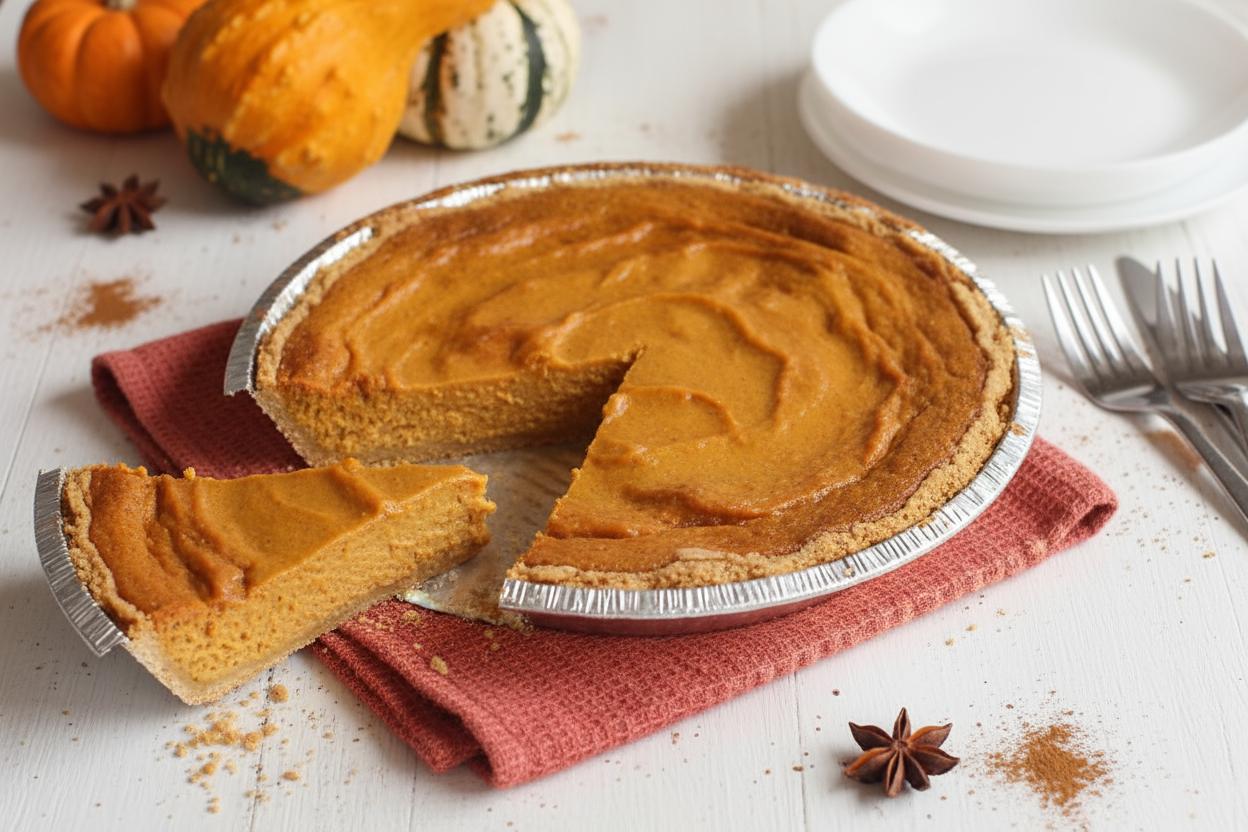 Pumpkin Cheese Pie recipe