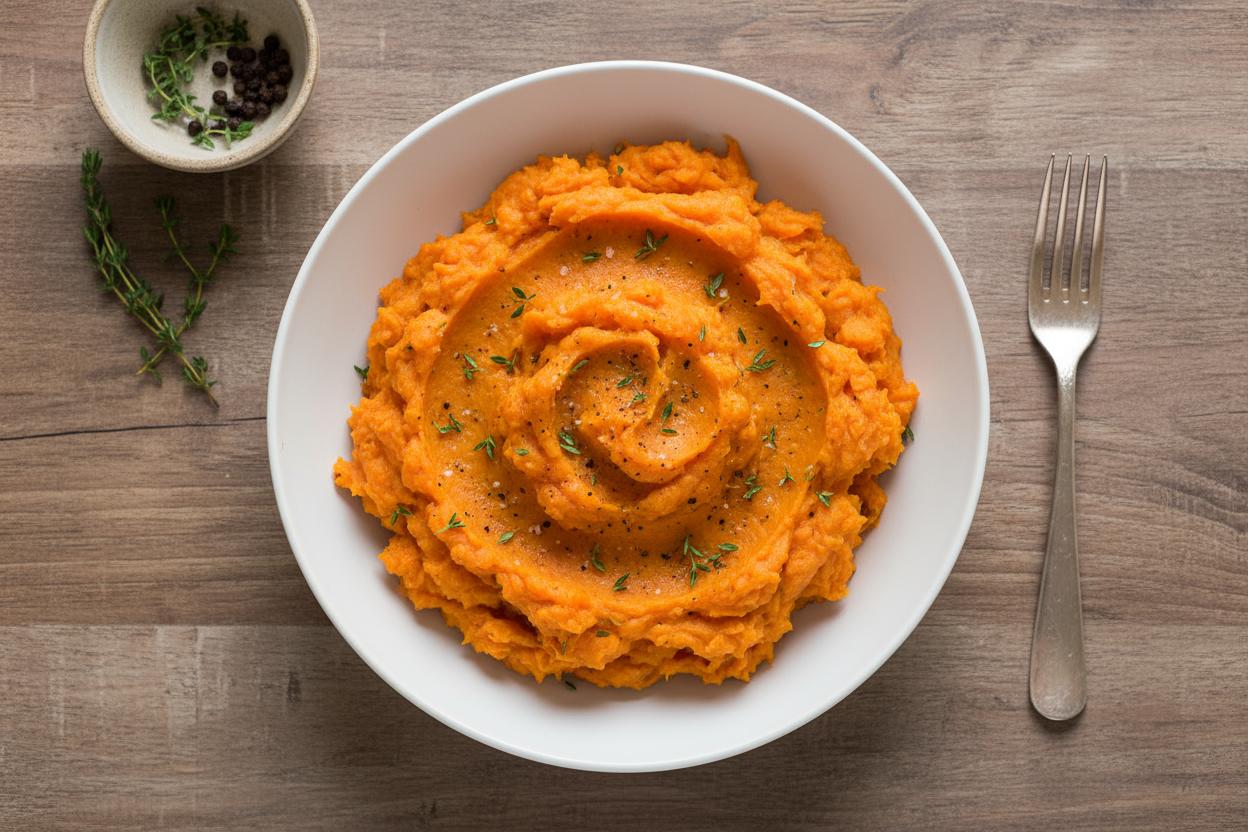 Mashed Sweet Potatoes recipe