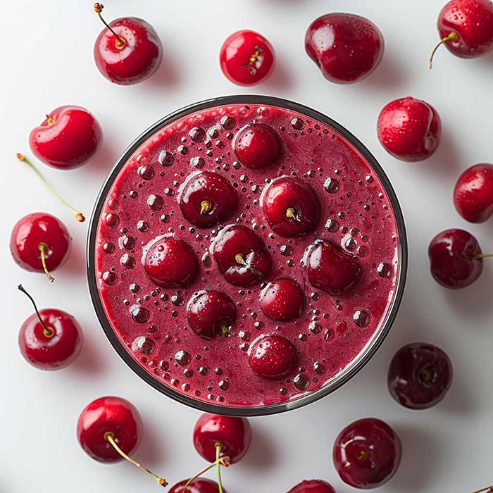Banana Cherry Smoothie recipe