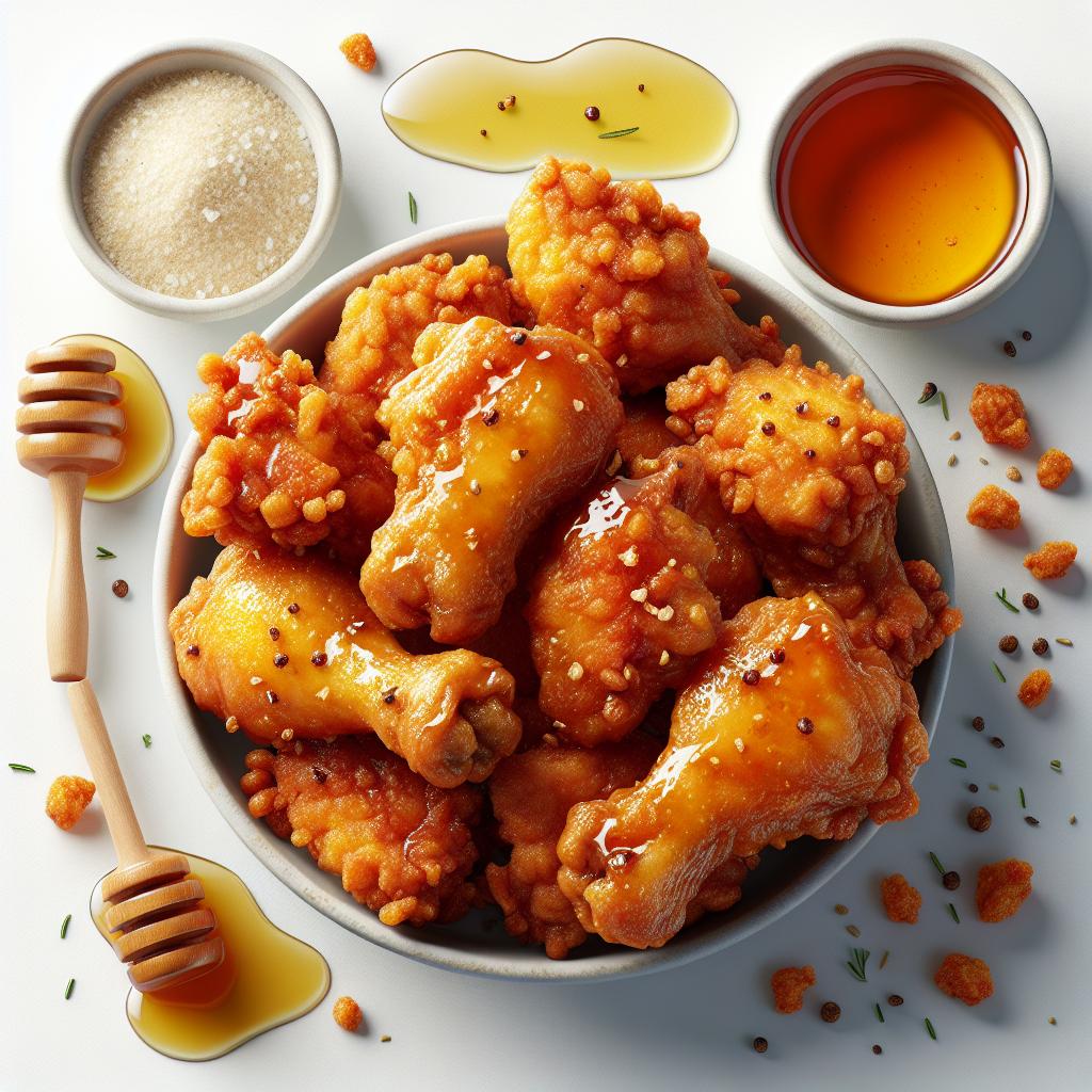 Honey Fried Chicken recipe