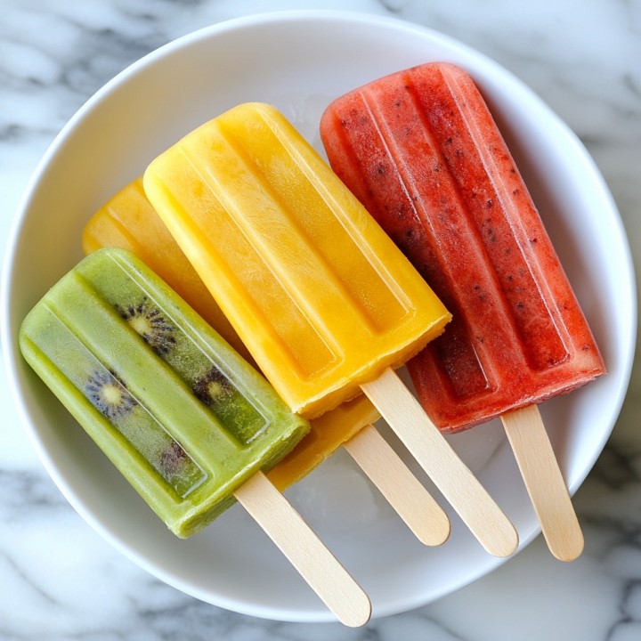 Frozen Fruit Pops recipe