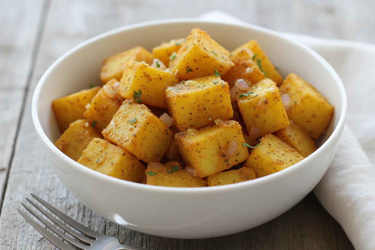 Curried Potatoes recipe