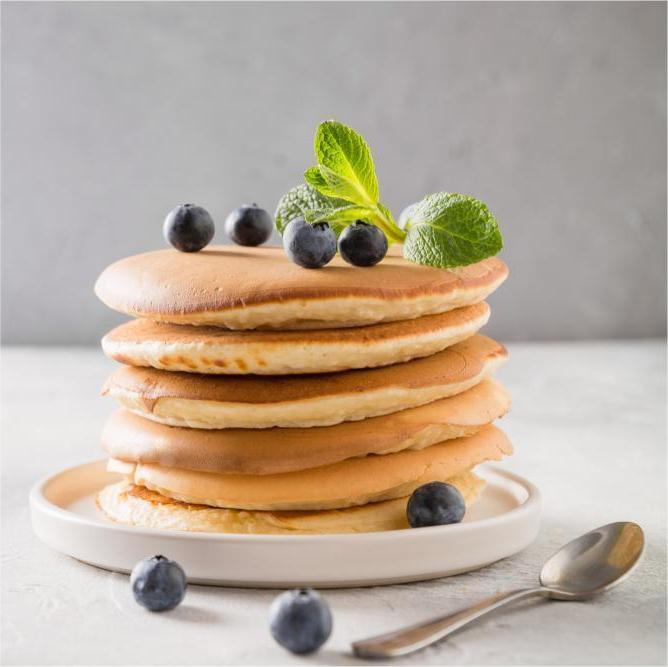 Blueberry Protein Pancakes recipe