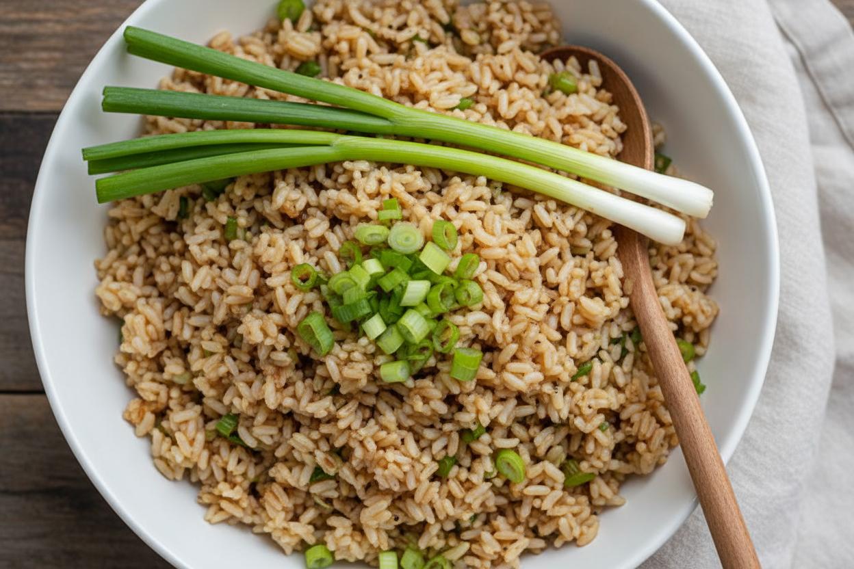 Scallion Rice recipe